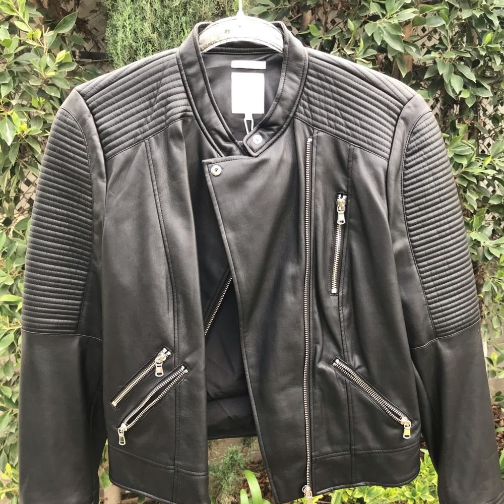 Leather jacket